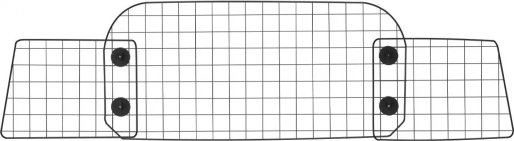 Parete Divisoria Auto per Cani 968x405 mm | Standard Sicurezza UE - 10