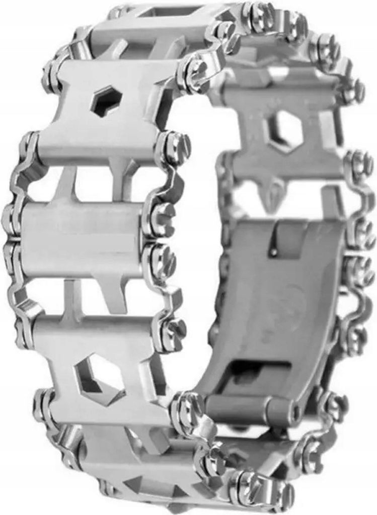 Bransoletka multitool stalowa z narzędziami do codziennego Zdjęcie produktu 