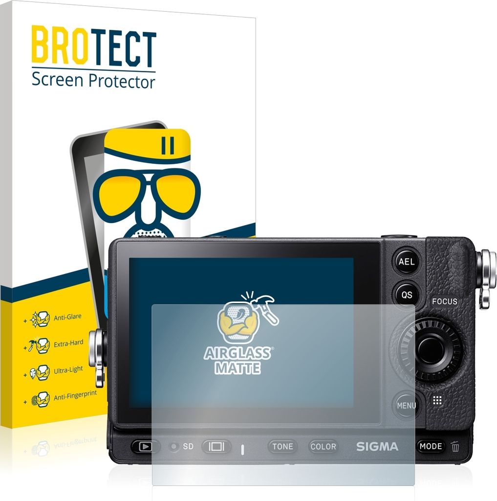 BROTECT Entspiegelungs Schutzglas für Sigma FP Schutzfolie Panzer Folie Glas Display Schutz matt