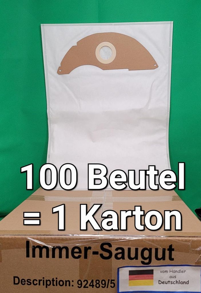 100 Beutel kompatibel mit Kärcher ProNT 600 L Klasse Professional, 2.889-217.0 #1