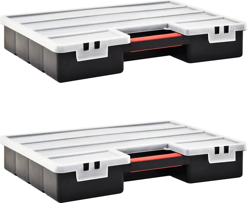 Boîte d'assortiment modulable 460x325x80 mm : finissez-en avec le désordre