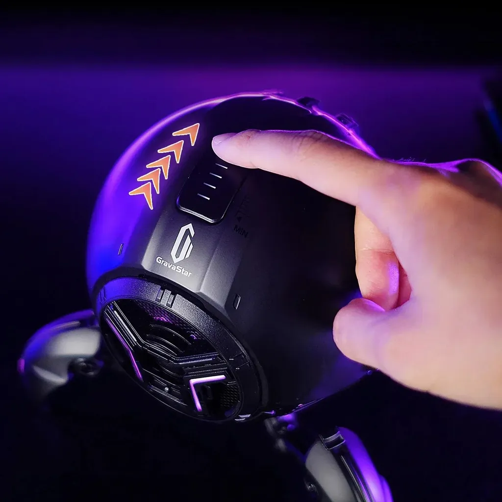 Haut-parleur Bluetooth Mars Pro pour Gaming et Setup Bureau Noir - 13