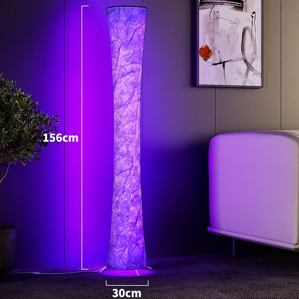 1,56m LED RGB Stehlampe Stehleuchte Dimmbar | Kaufland.de