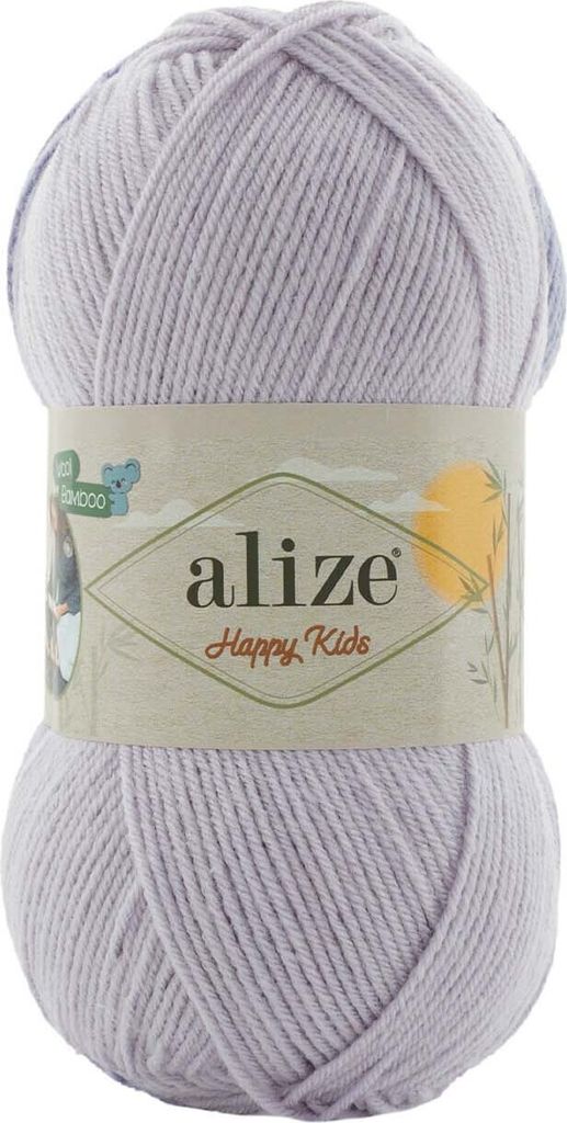 100g Alize Happy Kids Strickgarn Wolle Viskose Bambus Häkelgarn