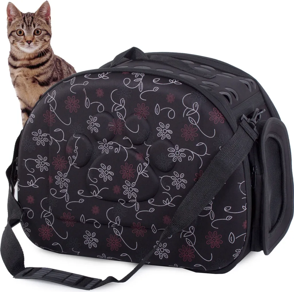 Verk 19077_CZ Borsa da trasporto per cani o gatti nera