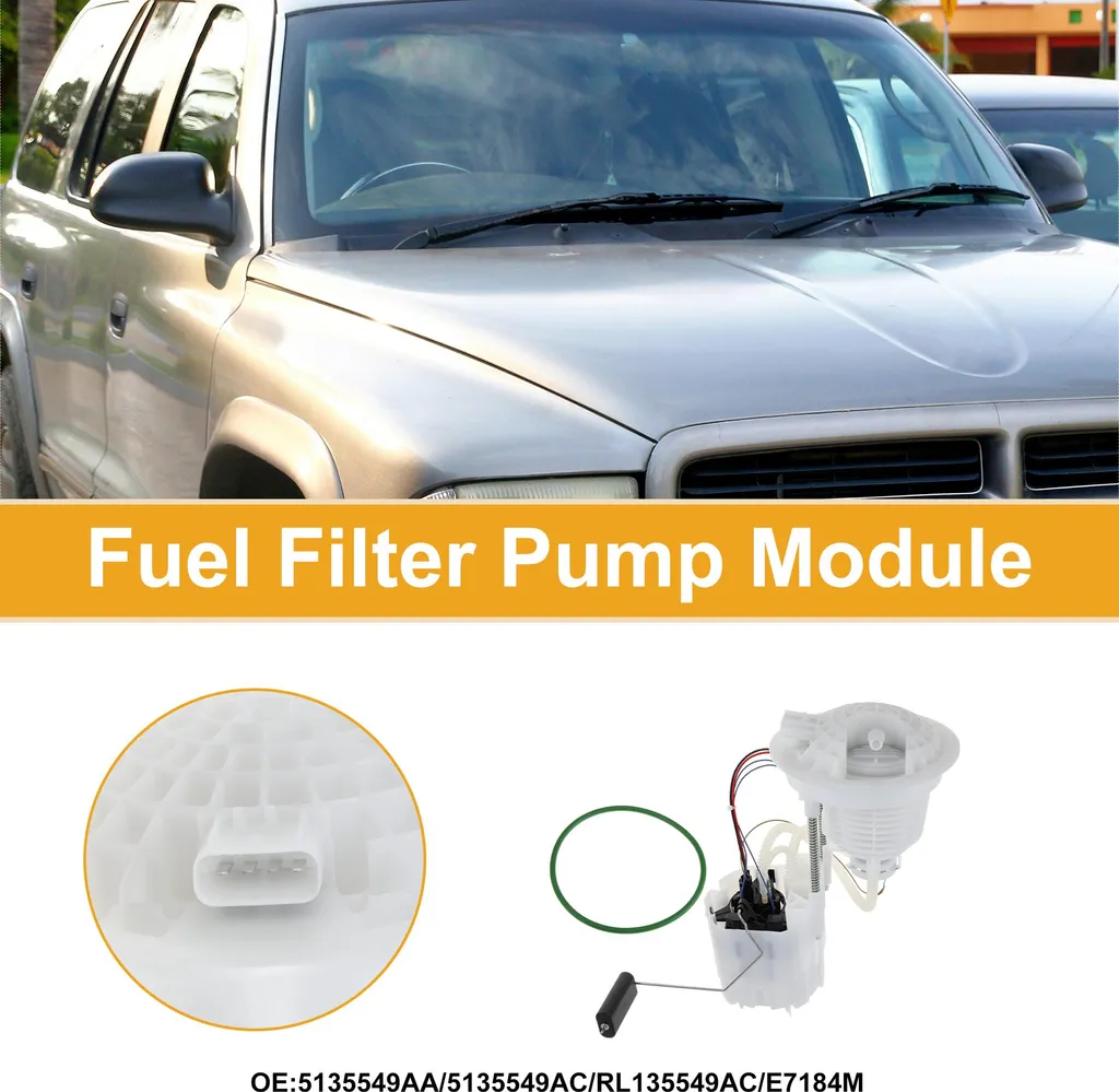 Pompe à carburant électrique avec filtre intégré pour Durango
