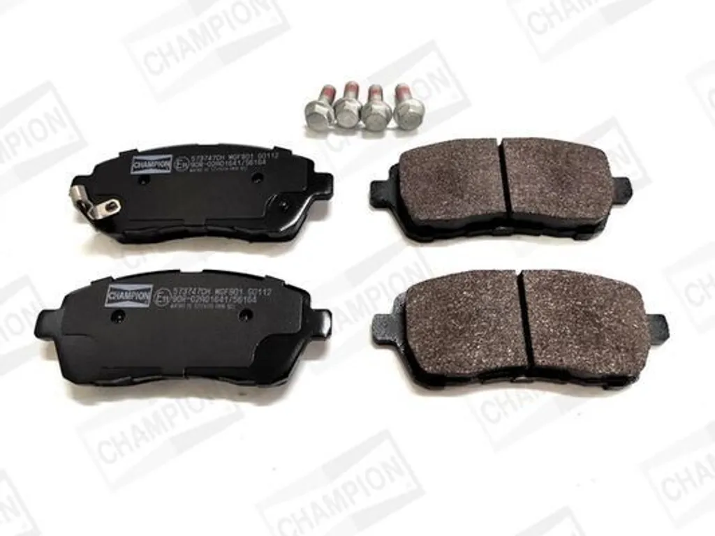 Jeu de plaquettes de frein avant Champion 573747CH Ford Fiesta VI KA+