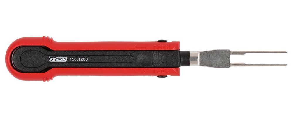 KS Tools Kabel-Entriegelungswerkzeug für Flachsteckhülsen 9,5 mm