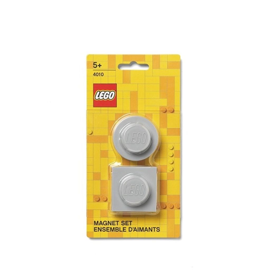LEGO® magnety, sada 2 ks - sivý Obrázok produktu 