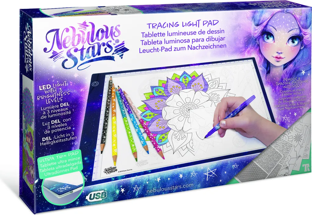 Dessinez Facilement avec la Tablette Lumineuse Nebulous Stars 11351