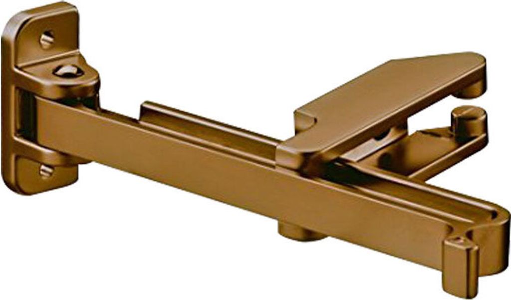 MS Beschläge Riegel mit Sperrbügel Einbruchschutz Türspion verschiedene Farben bronze antik lackiert
