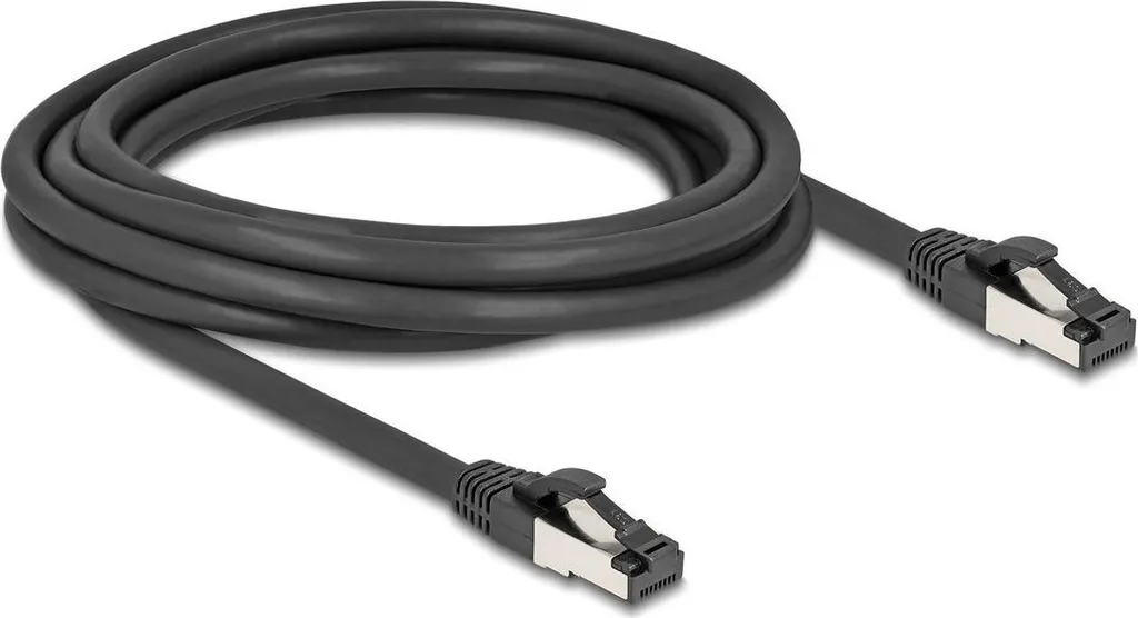 DELOCK Cavo di rete RJ45 Cat.8.1 S/FTP 3m-40Gbps nero