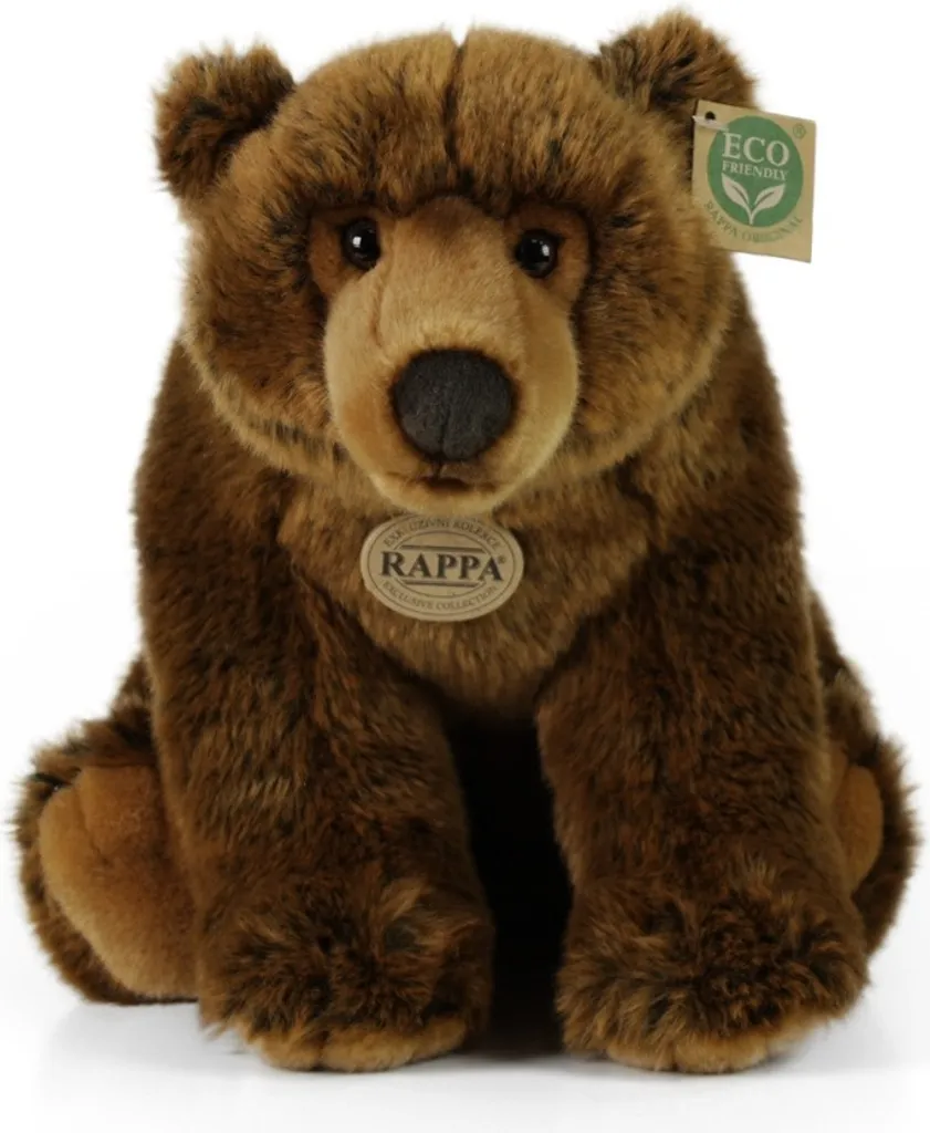 Doudou Ours Géant 42 cm Bio et Éco-responsable pour Bébé et Enfant