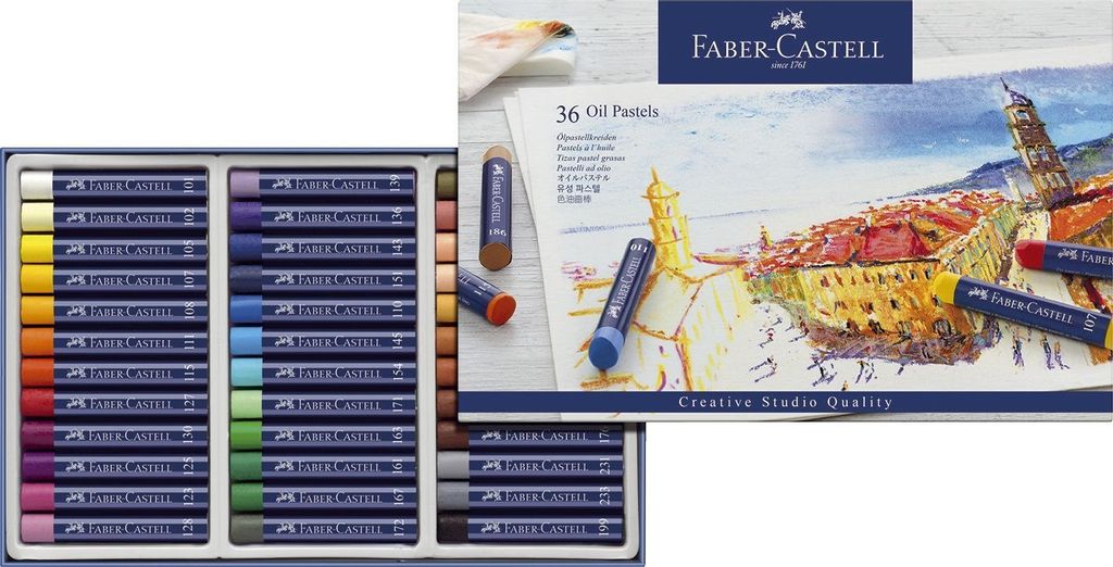 FABER-CASTELL Creative Studio olejové pastelky různé barvy Obrázek produktu 