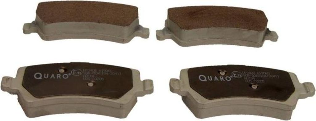 QUARO Bremsbeläge Satz Hinten Bremsklötze für FORD S-MAX (WA6) QP3408