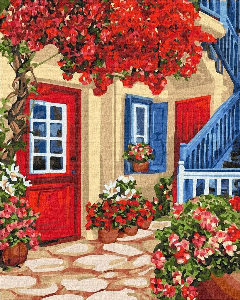 Pittura Numerata 40x50 Camminare - Kit Alta Definizione HD