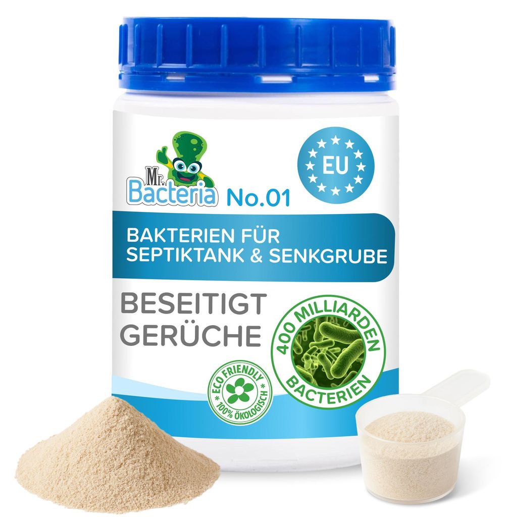 Aktivator Mr.Bacteria No.1, für Klärgruben und Senkgruben, Produktbild 