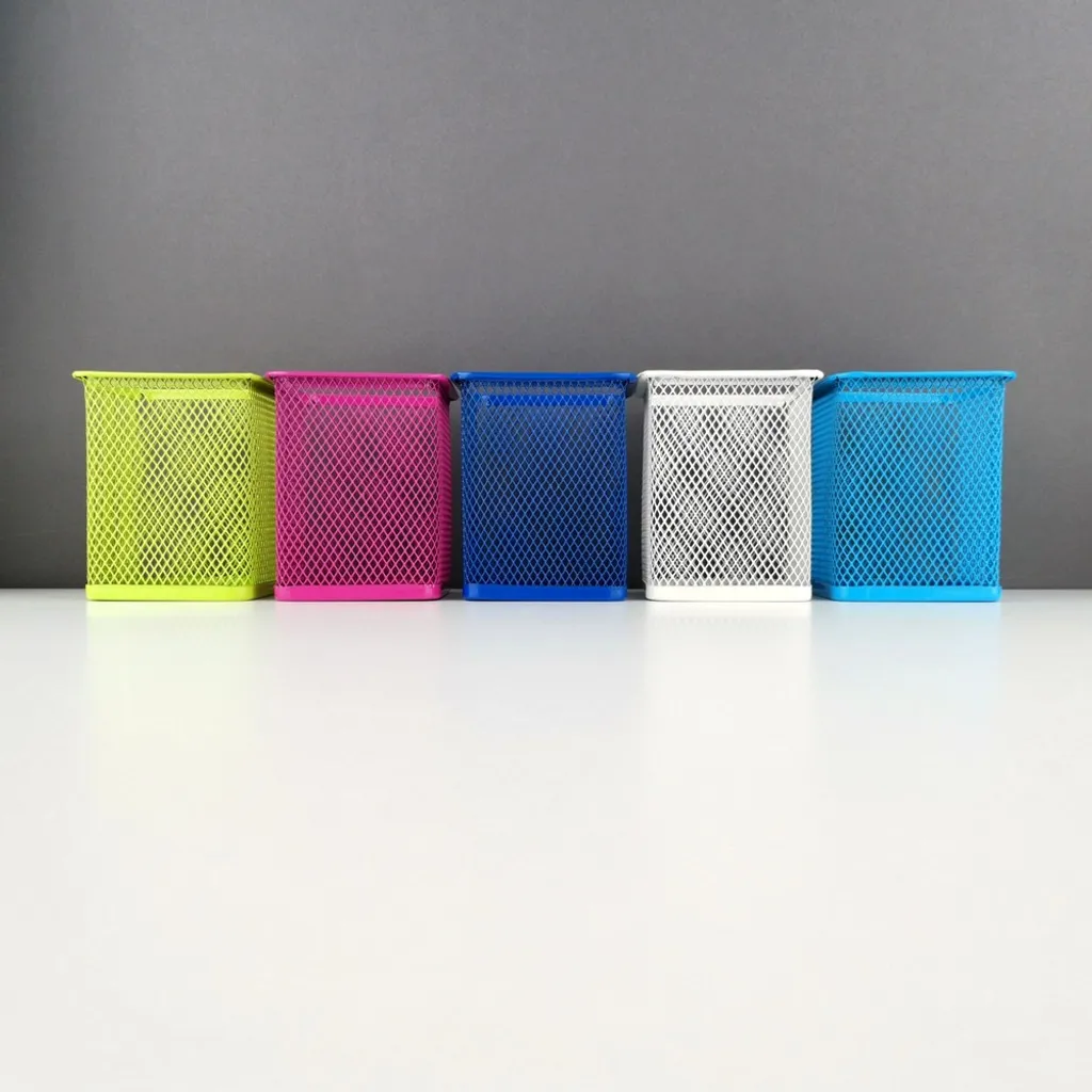 Organizer Penne D.RECT 110851 Metallo Mesh Blu Navy - Offerta Online - 5