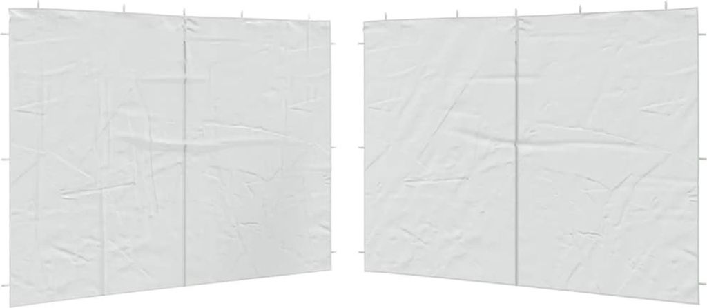 Pareti laterali della tenda da festa 2 pezzi con cerniera Immagine del prodotto 