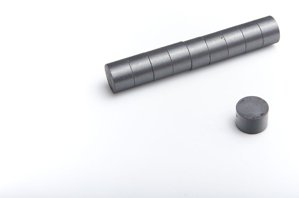 Ferrit Magnet Zylinder 15 x 10 mm 100 Stück F30, Extrem stark, Magnettafeln, Kühlschränke, Whiteboards, DIY