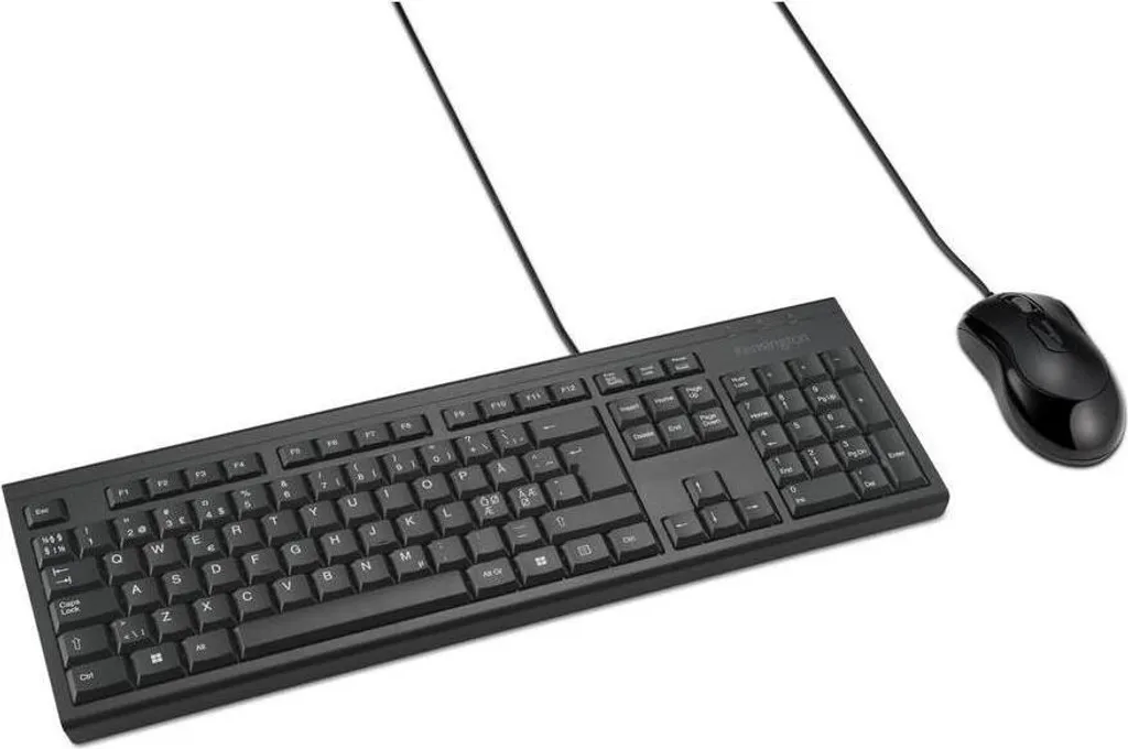 Ensemble Clavier Souris Filaire Kensington KM100 EQ spécial Télétravail