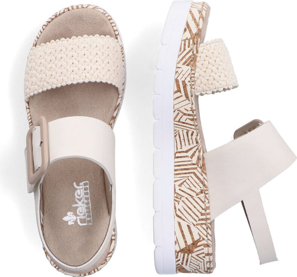 Rieker Riemchensandalette  Beige Produktbild 46