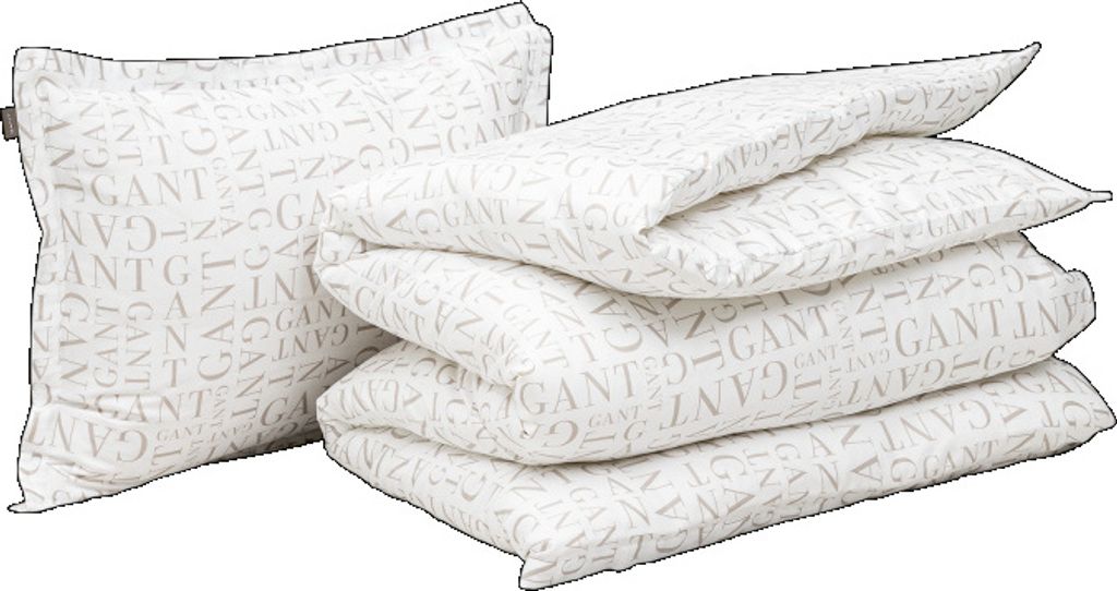 GANT Letter Bettwäsche-Set Sheep Grau Größe 200x220+2x80x80cm
