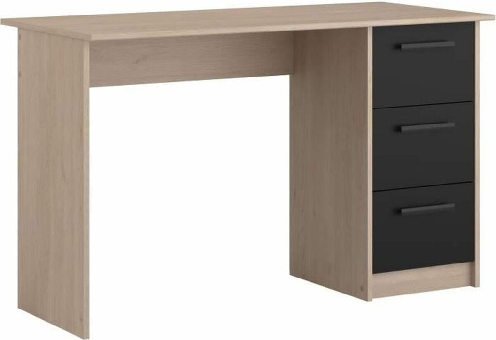 Parisot Bureau droit 3 étagères - Brooklyn Chene Dekor - L Image du produit 