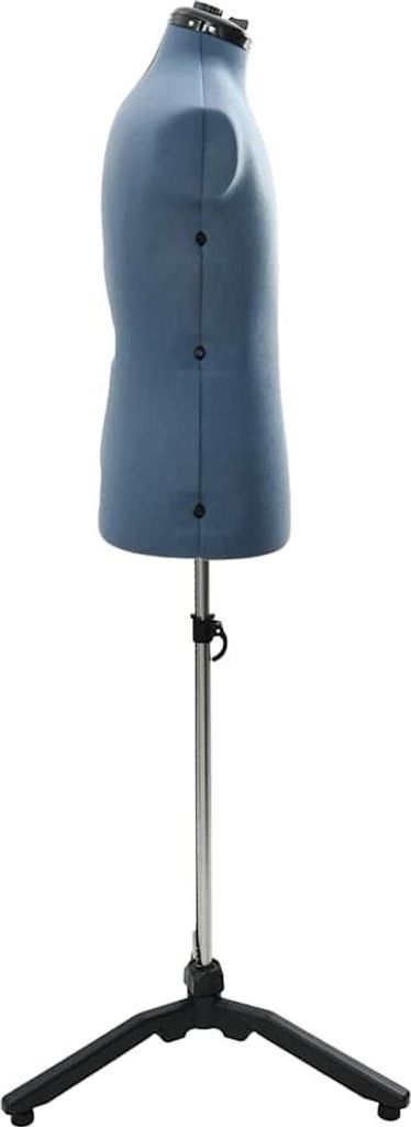 (Design 2026) Verstellbare Kleiderform für Damen Blau 37,5-45,5 Zoll Stoff - HOMMIE 800007 - Schneiderpuppen