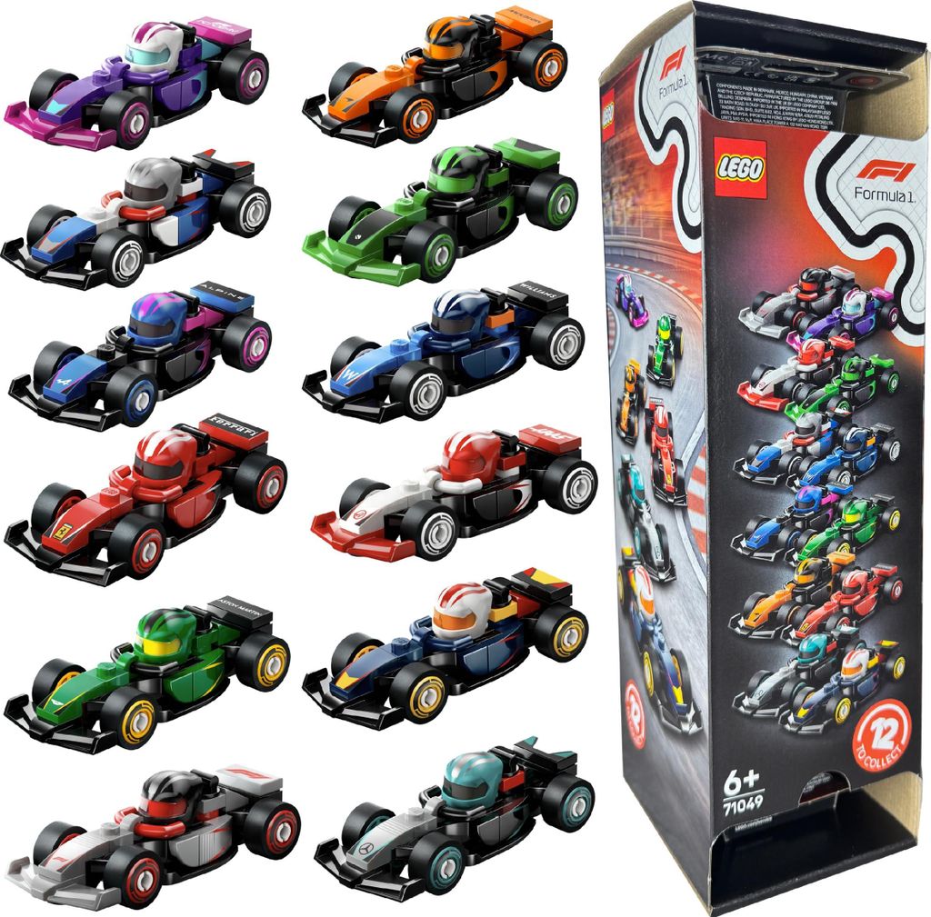 71049 - LEGO Minifigures - Voiture de course F1 de Image du produit 