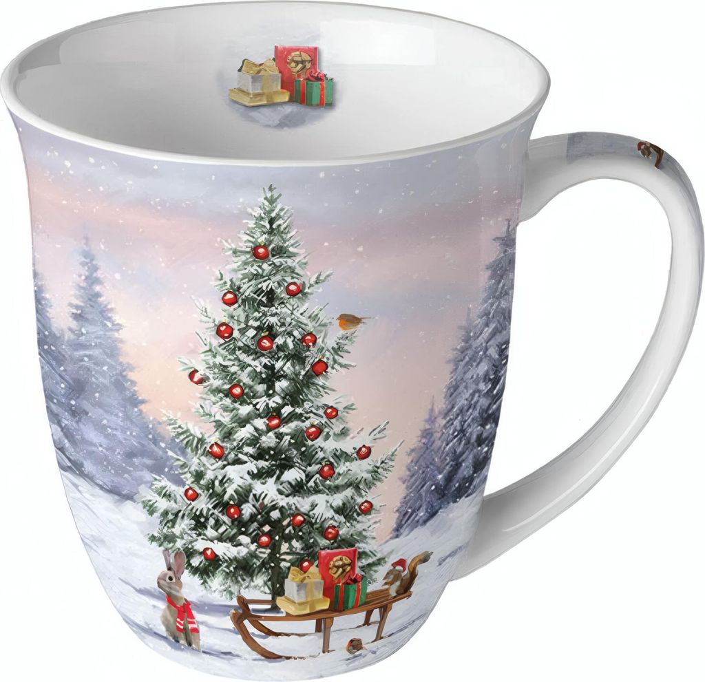 Tazza Animali natalizi della foresta Immagine del prodotto 