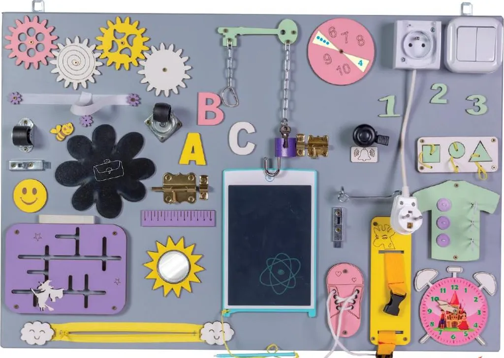 Table de divertissement Cloud pour enfant - Bureau de jeux éducatif