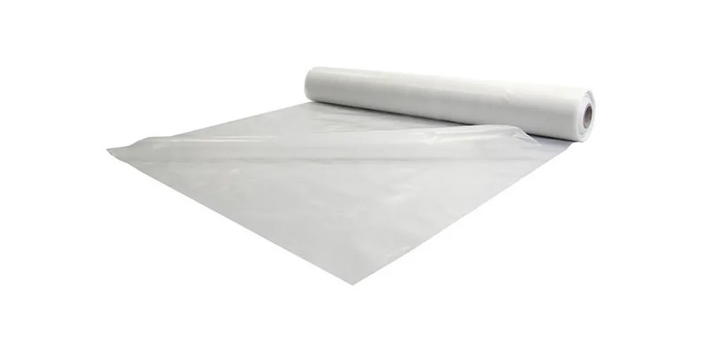 Film protection étanche 120µ pour éviter poussière et humidité 4m