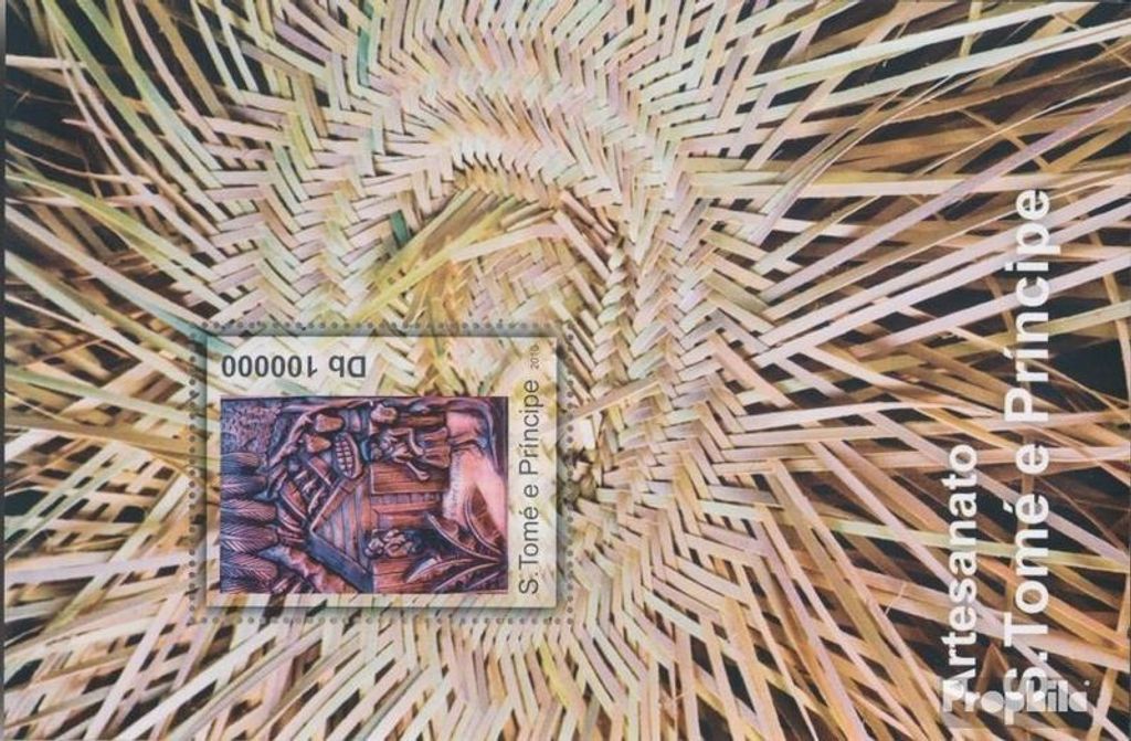 Briefmarken Sao Tome e Principe 2010 Mi Block 811 (kompl. Ausgabe) postfrisch Kunsthandwerk