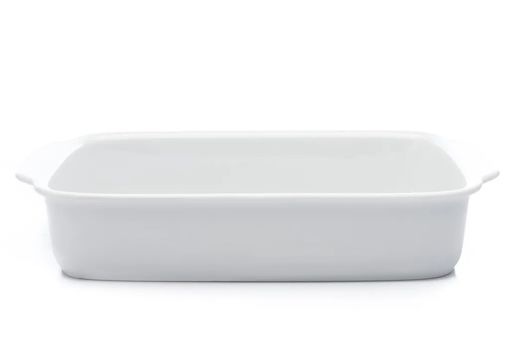 Plat à four extra large 39,5 cm en porcelaine de Bohême Thun durable