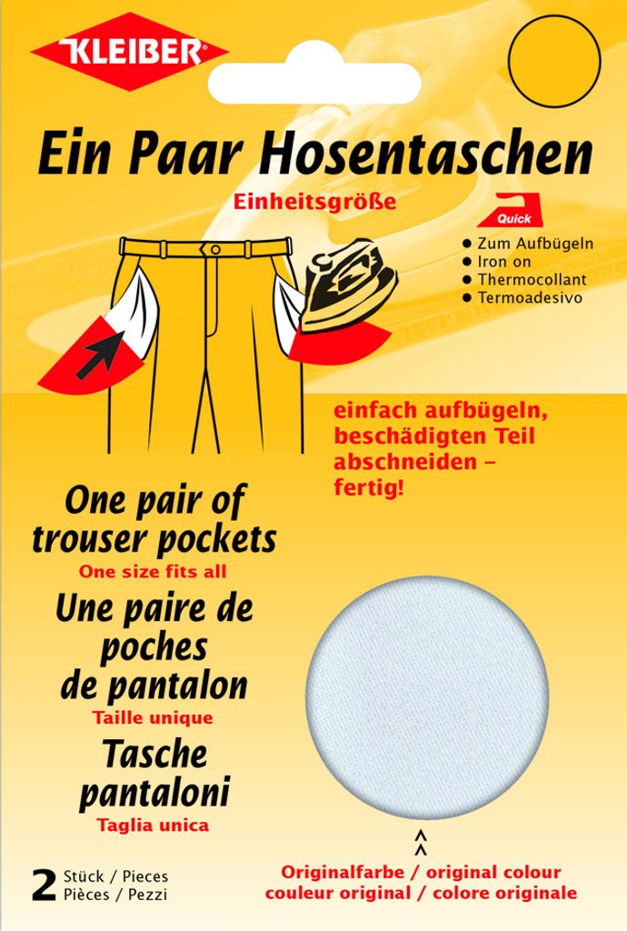 KLEIBER 11006 KLEIBER Quick kapsa na kalhoty, bílá Obrázek produktu 