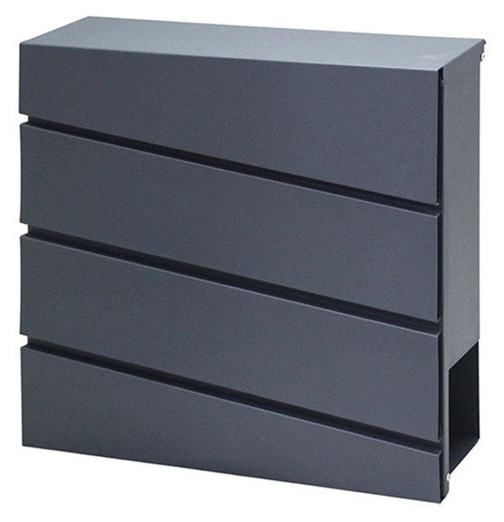 ModernHome HPB932-7 Briefkasten mit Zeitungshalter, Produktbild 