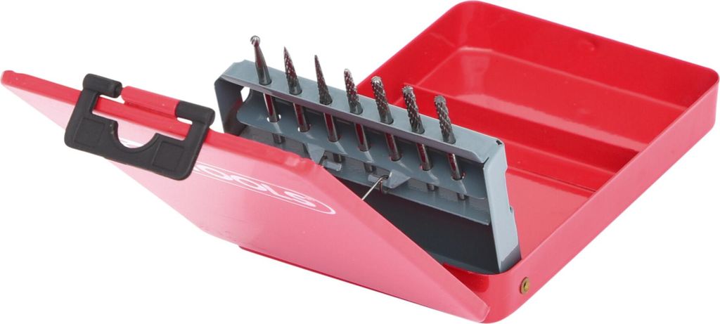 KS Tools HM Frässtift-Satz, 7-tlg.