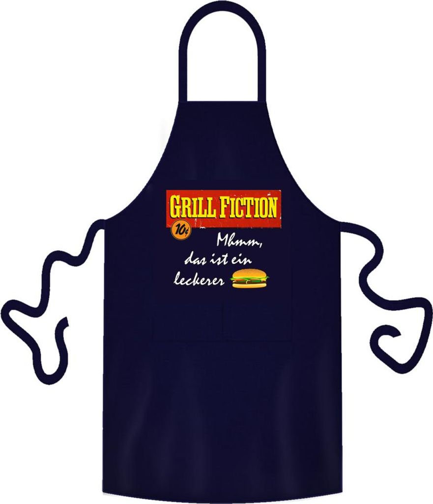 TE-Trend Grillschürzen Kochschürzen Gastronomie Qualität Männer Spruchschürze Spruch Spruchartikel Grill Fiction