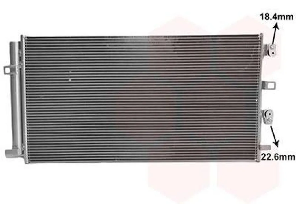 Condenseur de climatisation FORD Kuga Mk3 pour réparer l'air frais