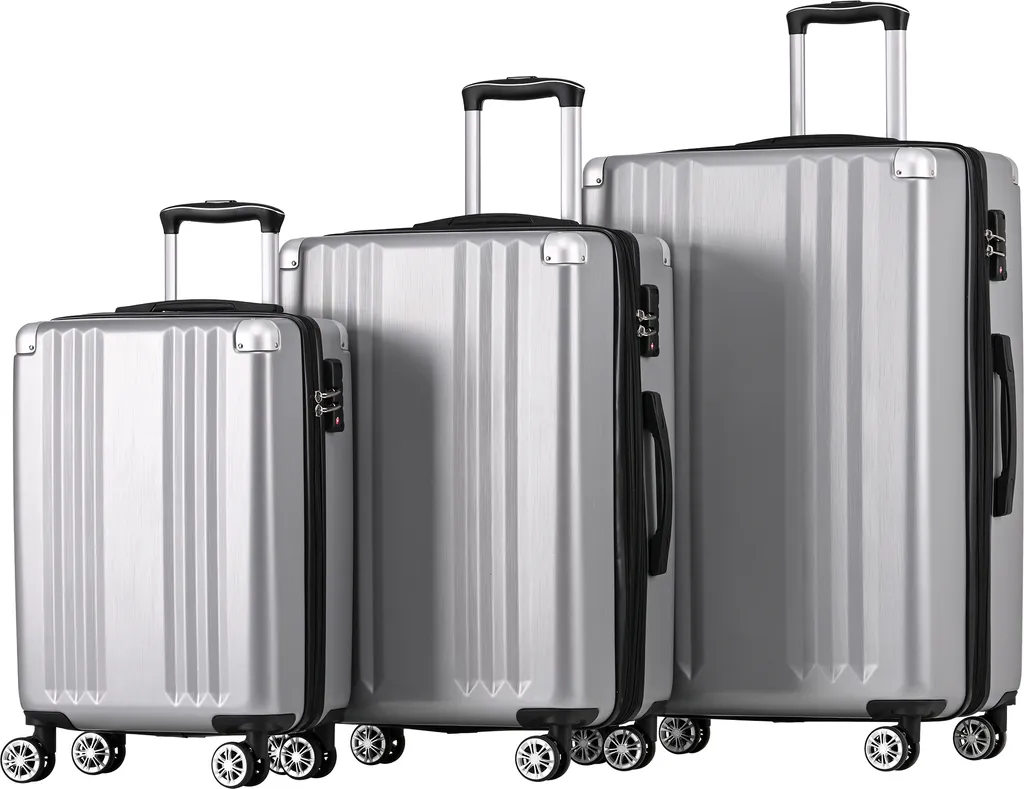 SET DI 3 serrature combinate lucchetto valigia numero approvato EUR 19