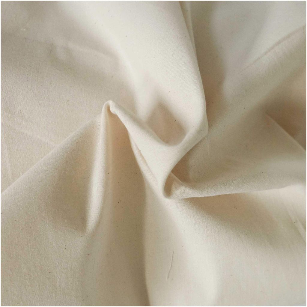 Nessel-Stoff Natur ROH-Baumwolle 1m x 300cm Oeko-Tex 100 Dekostoff Baumwollstoff Rohnessel unbehandelt