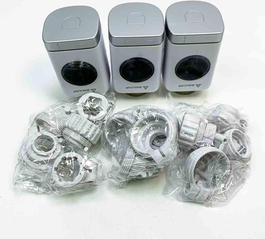 SALCAR TRV801W Smart Home Heizkörperthermostat TRV801W 3er Produktbild 