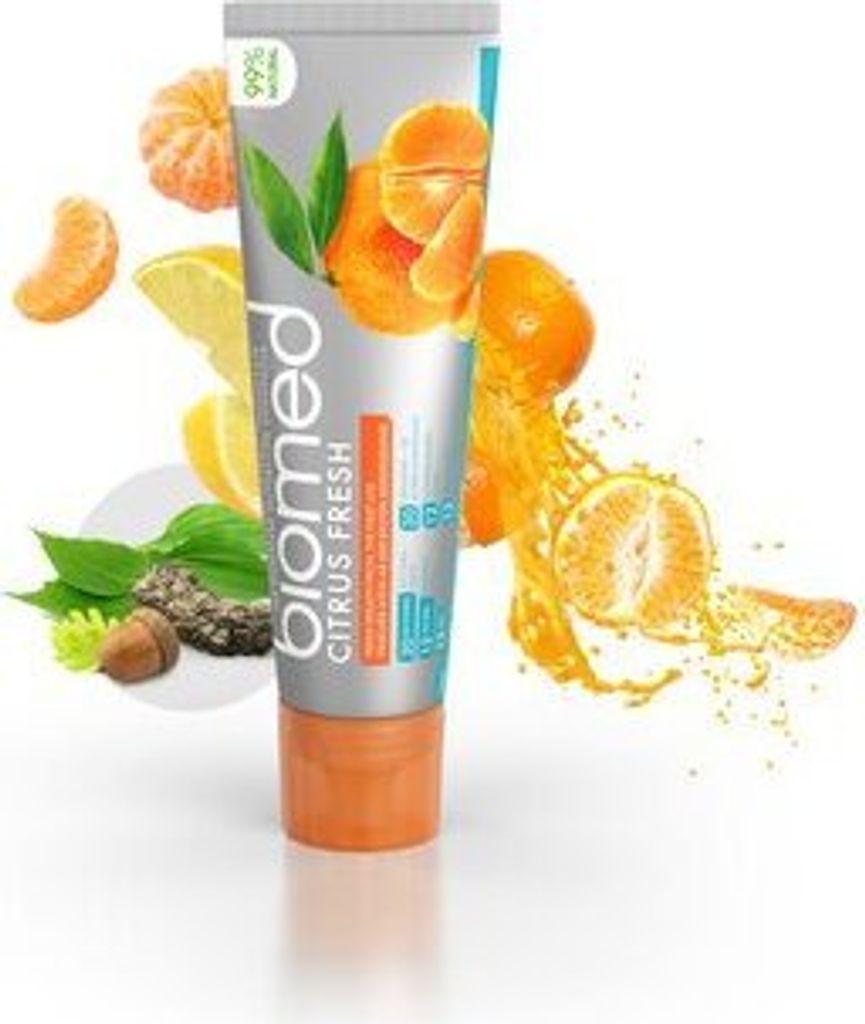 Biomed | Dentifrice - Dentifrice Citrus Fresh - 100G - Sans Image du produit 