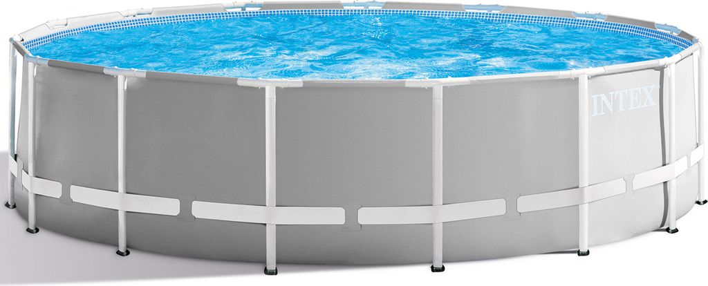 Intex 457 x 122 cm PRISMENRAHMEN-POOL-SET; 26736GN Produktbild 