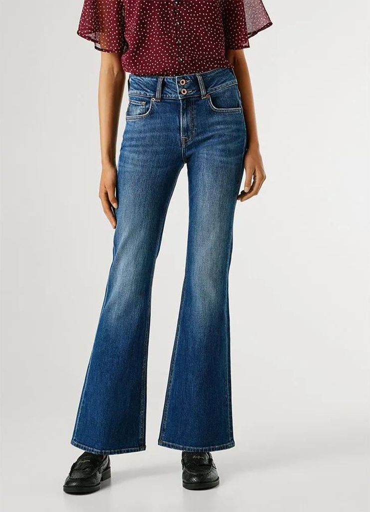 Pepe Jeans Venus Flare Fit Jeans Blau 29 / 32 Damen Blau 29
