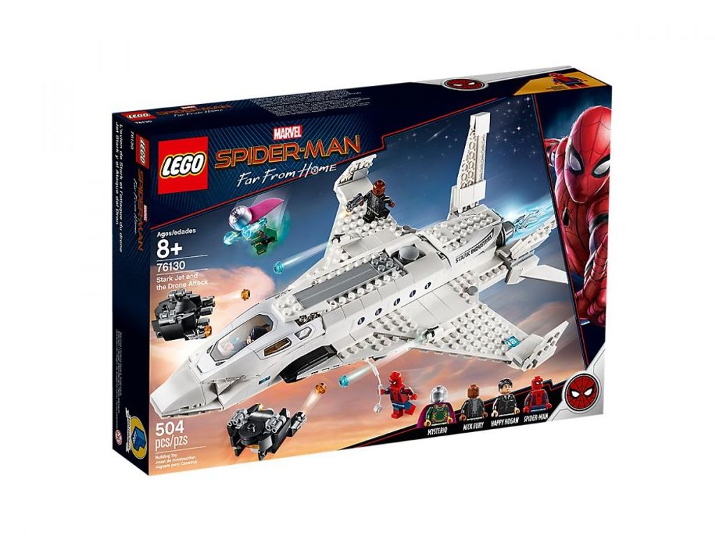 LEGO® Super Heroes 76130 Le jet de Stark et l'attaque du Image du produit 