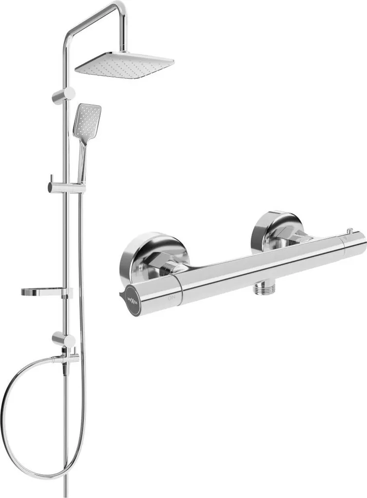 Mexen Sven Set Doccia Termostatico Slim Cromo 77105262-00 | Prezzo Shock