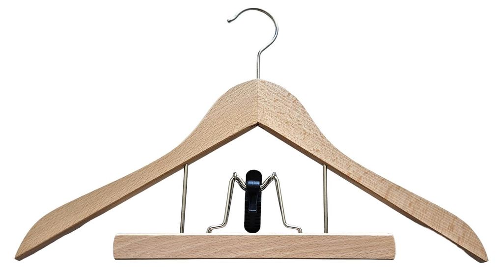 Formbügel mit Hosenspanner 45cm Produktbild 