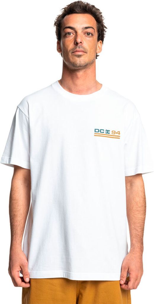 Dc Shoes True North Kurzarm-t-shirt Weiß S Mann Weiß S
